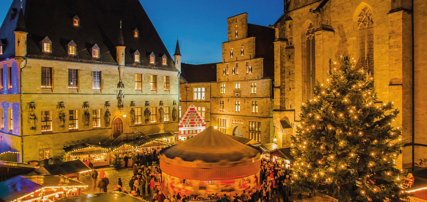 Weihnachtsmarkt in Osnabrück © Joachim Viertel