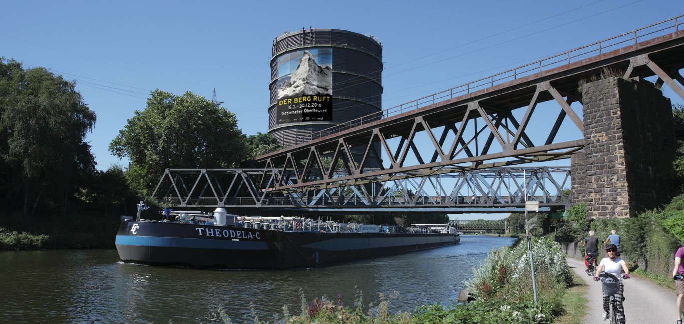 Gasometer in Oberhausen © Oberhausener Wirtschafts- und Tourismusförderung