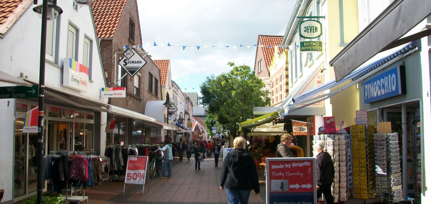 Innenstadt von Jever © www.ostfriesland.travel