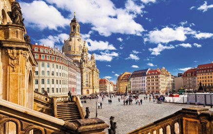 Dresden - Neumarkt mit Frauenkirche