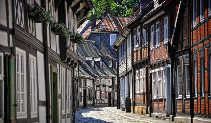 Goslar: historische Altstadt, UNESCO Welterbe © DZT/Stefan Schiefer Photography