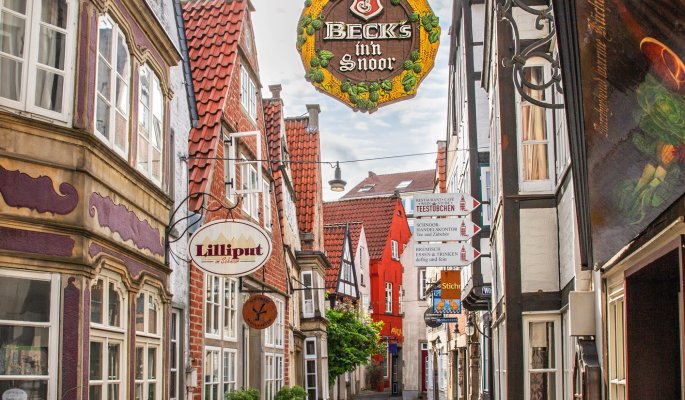 Schnoorviertel © WFB / Carina Tank