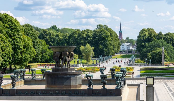 Skulpturenpark Vigelandsparken in Oslo © Curioso.Photography - stock.adobe.com