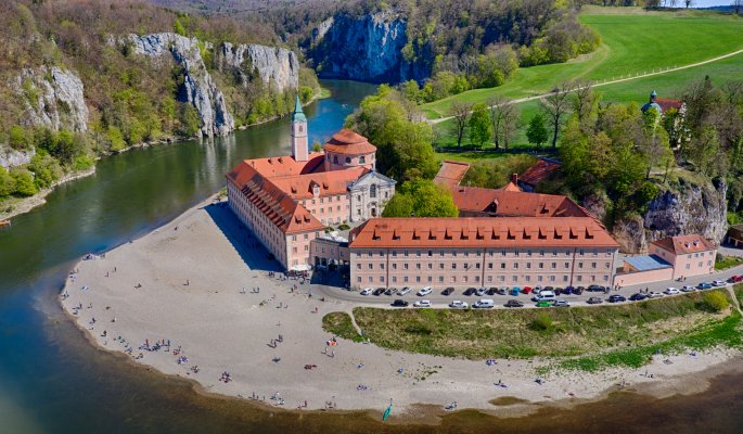 Donaudurchbruch Kloster Weltenburg © Harald Tedesco - stock.adobe.com