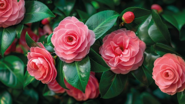 Kamelienblüte © evgenia_lo - stock.adobe.com