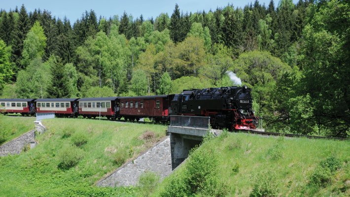 Brockenbahn (Harzer Schmalspurbahn) © dieter76 - stock.adobe.com