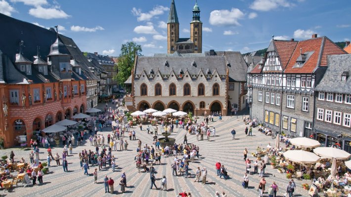 Marktplatz in Goslar © GOSLAR Marketing GmbH, Stefan Schiefer 